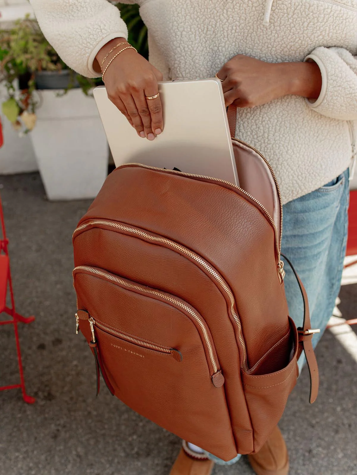 Detour Backpack Chestnut - Image 17