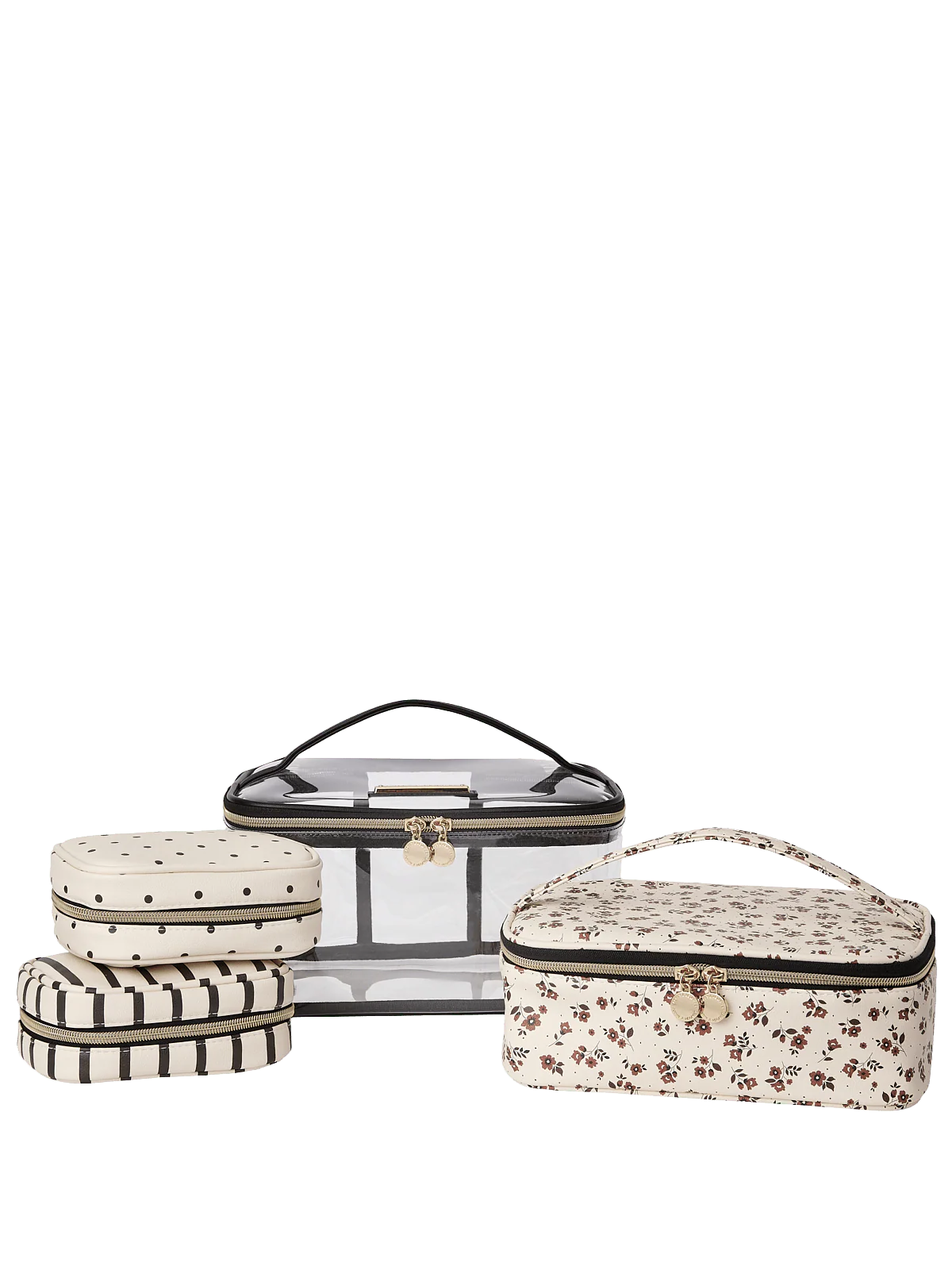 Getaway Cosmetic Set Brown Floral - Image 9