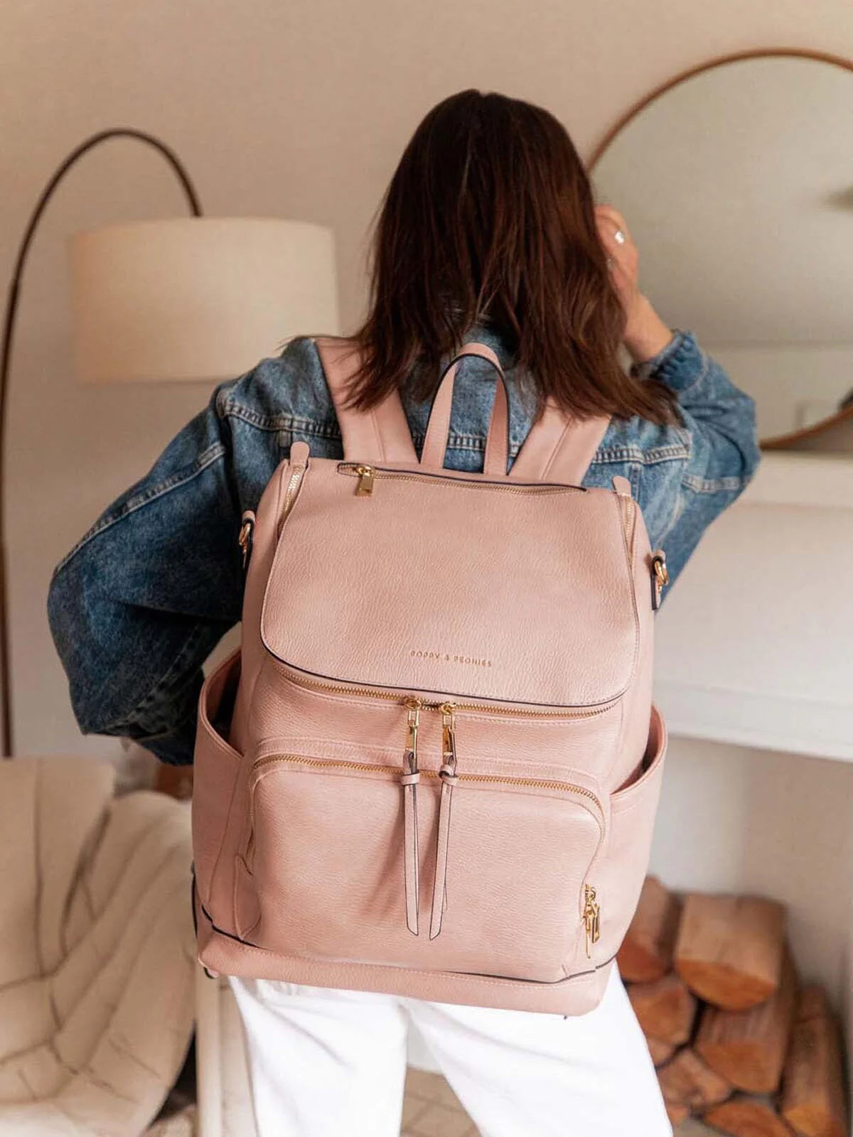 Lullaby Diaper Backpack Blush - Image 5