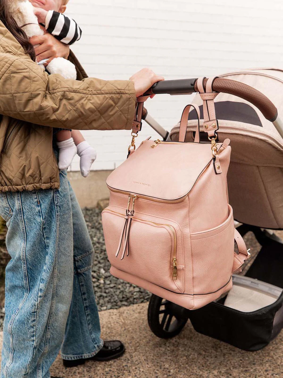 Lullaby Diaper Backpack Blush - Image 8