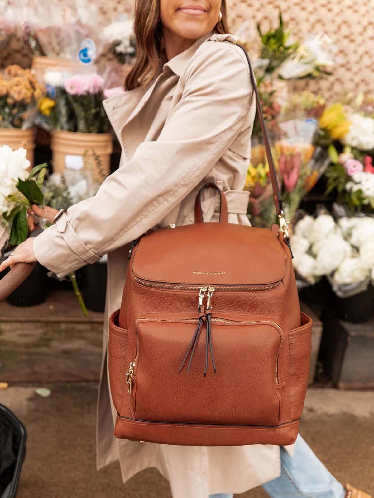 Lullaby Diaper Backpack Chestnut - Image 14
