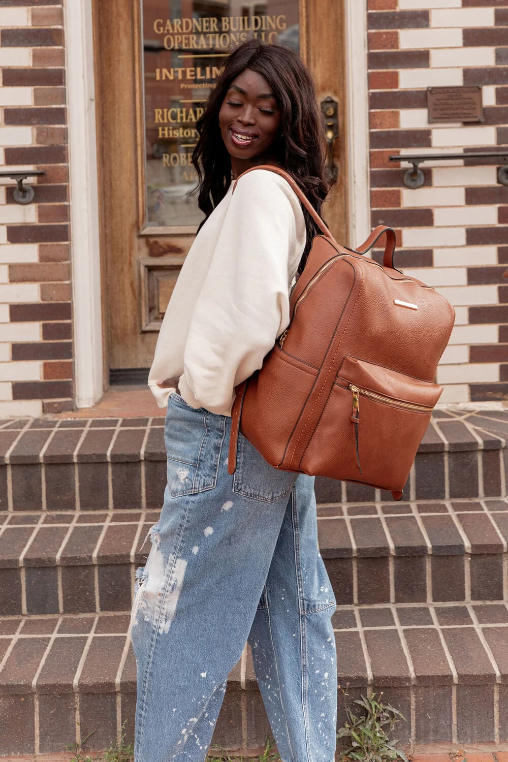 Nomad Backpack Chestnut - Image 19