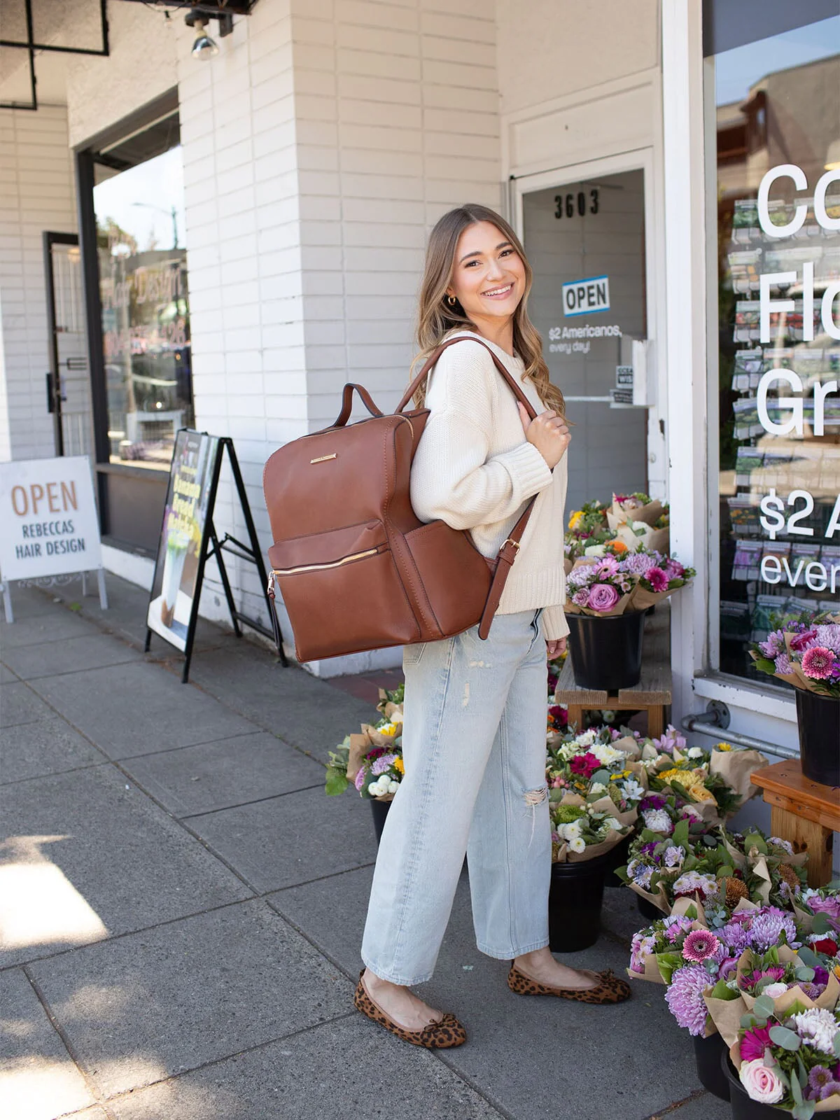 Nomad Backpack Chestnut - Image 6