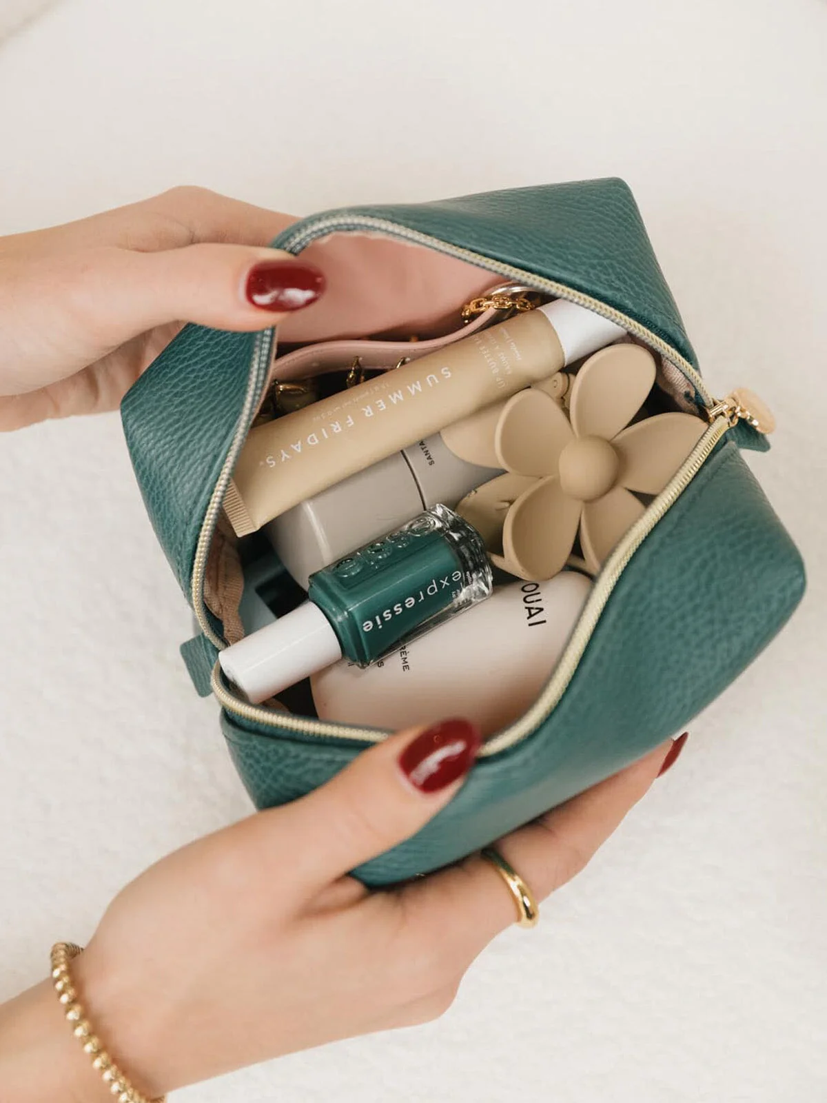 Teal Cosmetic Case - Image 3